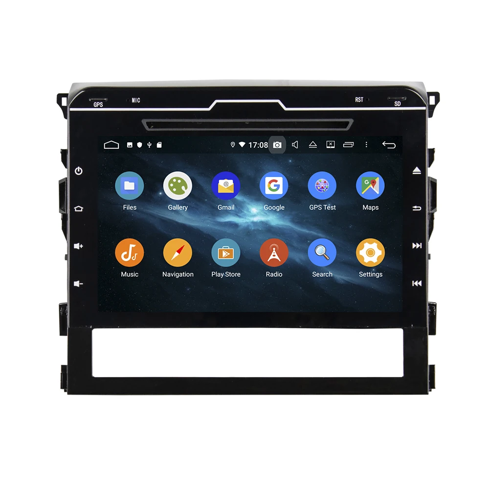 Android 9,0 Восьмиядерный 4 Гб ОЗУ 64 Гб ПЗУ автомобильный DVD gps навигационный мультимедийный плеер автомобильный стерео для TOYOTA Highlander