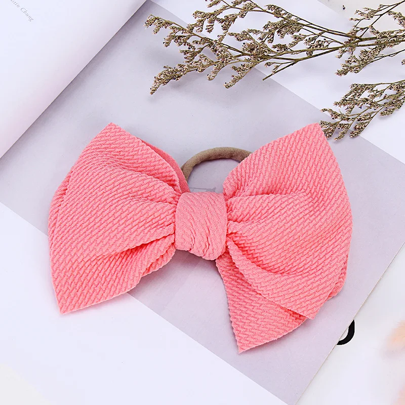 29 Elastique Cheveux Fille Детская повязка на голову с бантом бандо Bebe Fille ободки для девочек Новорожденные Детские Луки завязанные детские украшения для волос - Цвет: 29