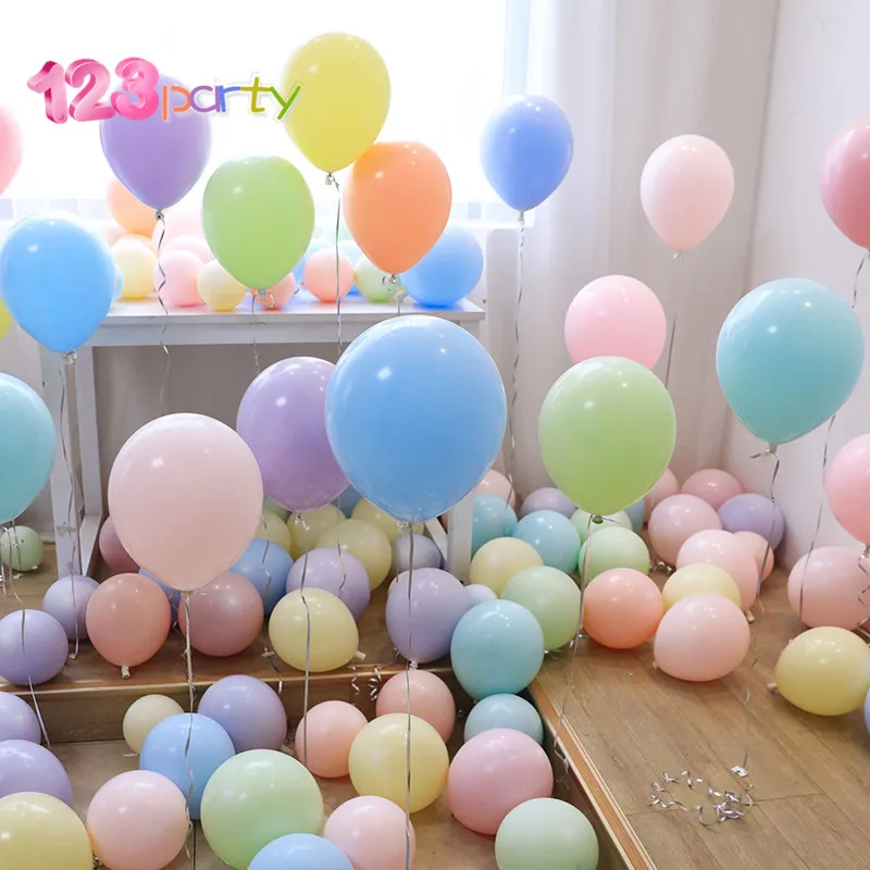 

5/10 inch Macaron Candy Pastel Balloons Latex Round Helium Balloon bitthday Decor Birthday Party wedding decoration Baloons