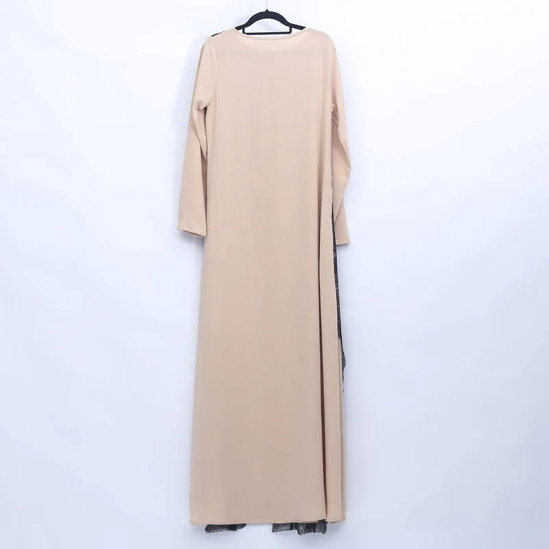 Vestidos кружево abaya Арабский мусульманский платье Катара Кафтан Дубай турецкие исламские платья Хиджаб юркен женщин Tesettur Elbise Caftan