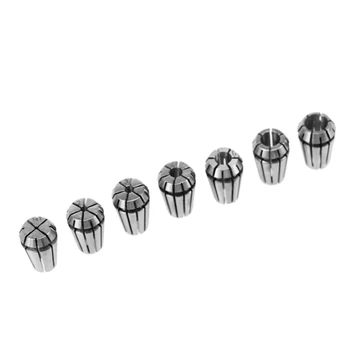 

New 7pcs Precision Spring Collet Set Professional Chuck Collets for CNC Milling Lathe Accessories Tool 1mm- 7mm