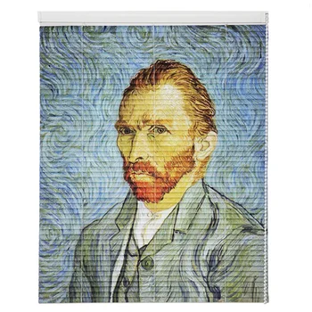 

CR9 Printed Aluminum Venetian Aluminum Alloy Venetian Curtain Shading, Sunshade, Waterproof and Oil-proof