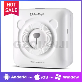 

Portable Thermal Bluetooth Printer Mini Photo Pictures Printer For Mobile Android iOS Phone 58mm Pocket Machine Christmas Gift