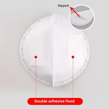 

20 Pcs Anti Haze Dust Proof Disposable Inner Pads Filter for Mouth Mask Prevent the spread of saliva Disposable Round mask pad