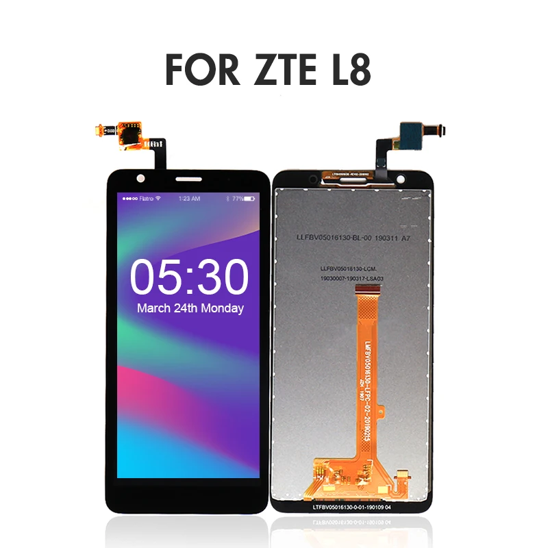 10 шт./лот сенсорный ЖК экран для ZTE Blade L8 / A3 2019 дисплей дигитайзер панель стекло в