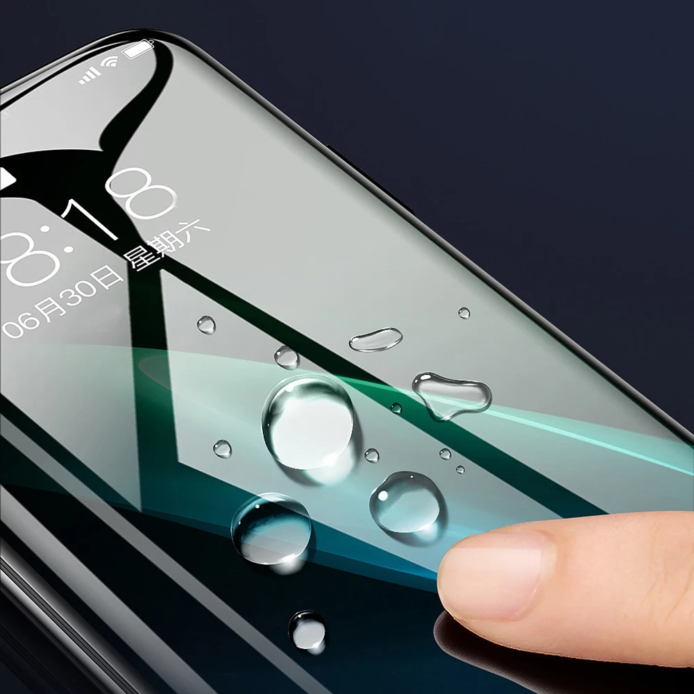 9D Защитная пленка для экрана телефона из закаленного стекла iphone X 7 6 8 6S plus 11 Pro XS XR