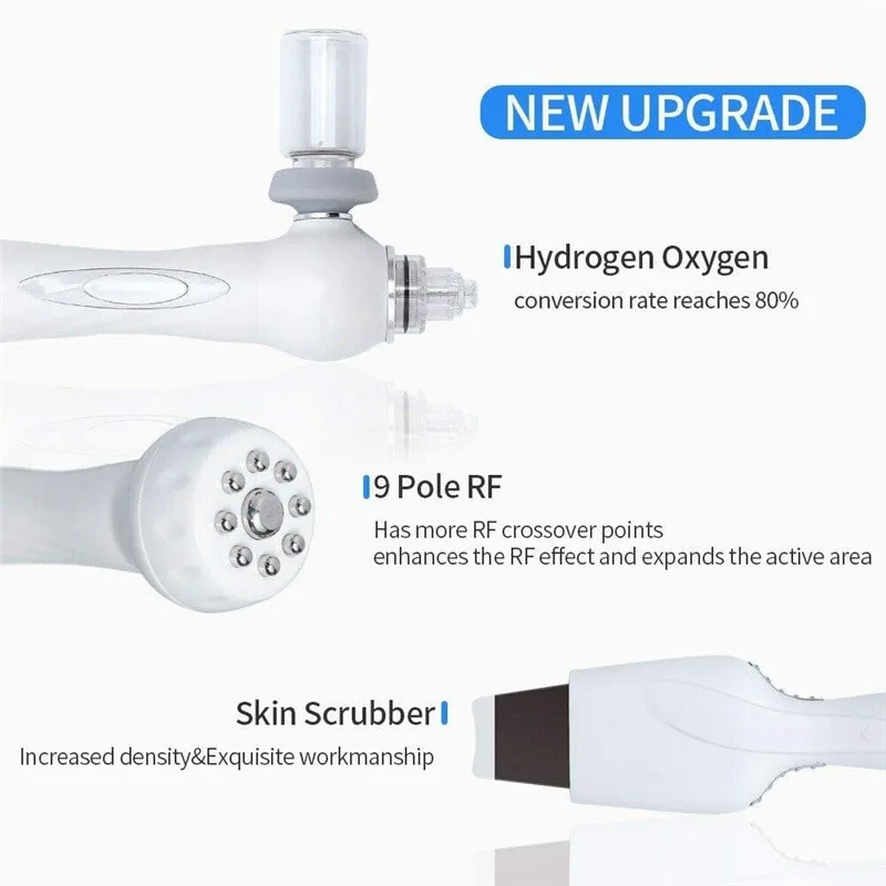 6 в 1 h2 o2 hydra лица кислорода средство для ухода за лицом с био уход кожей лифтинг