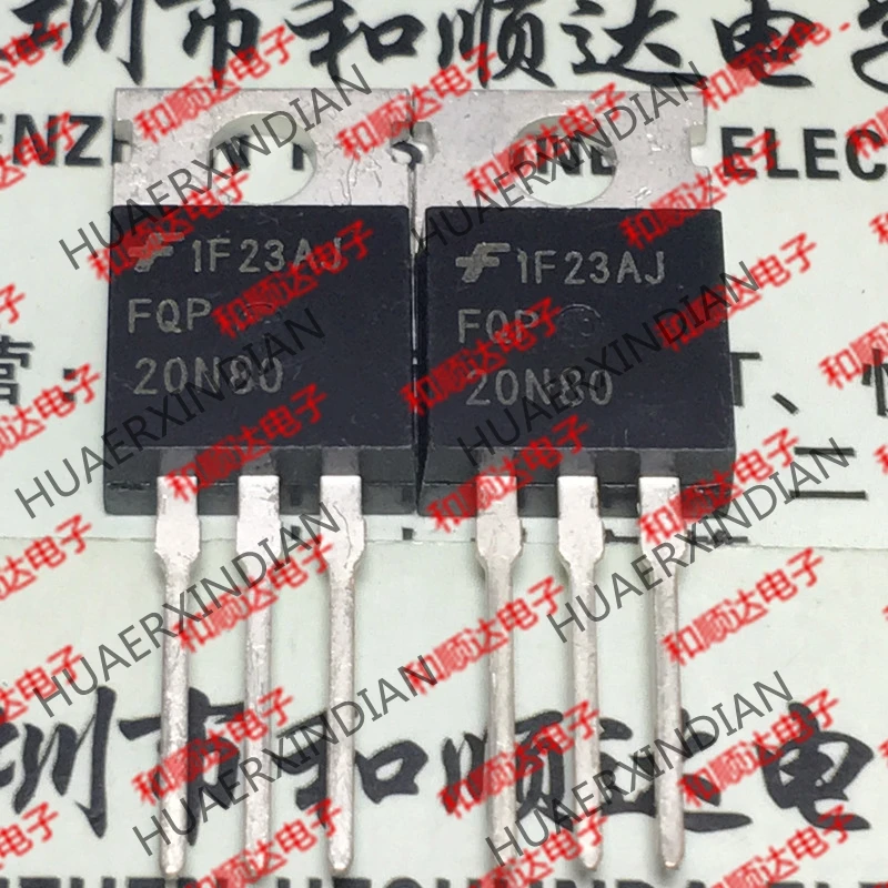 20 шт./лот FQP20N80 TO-220