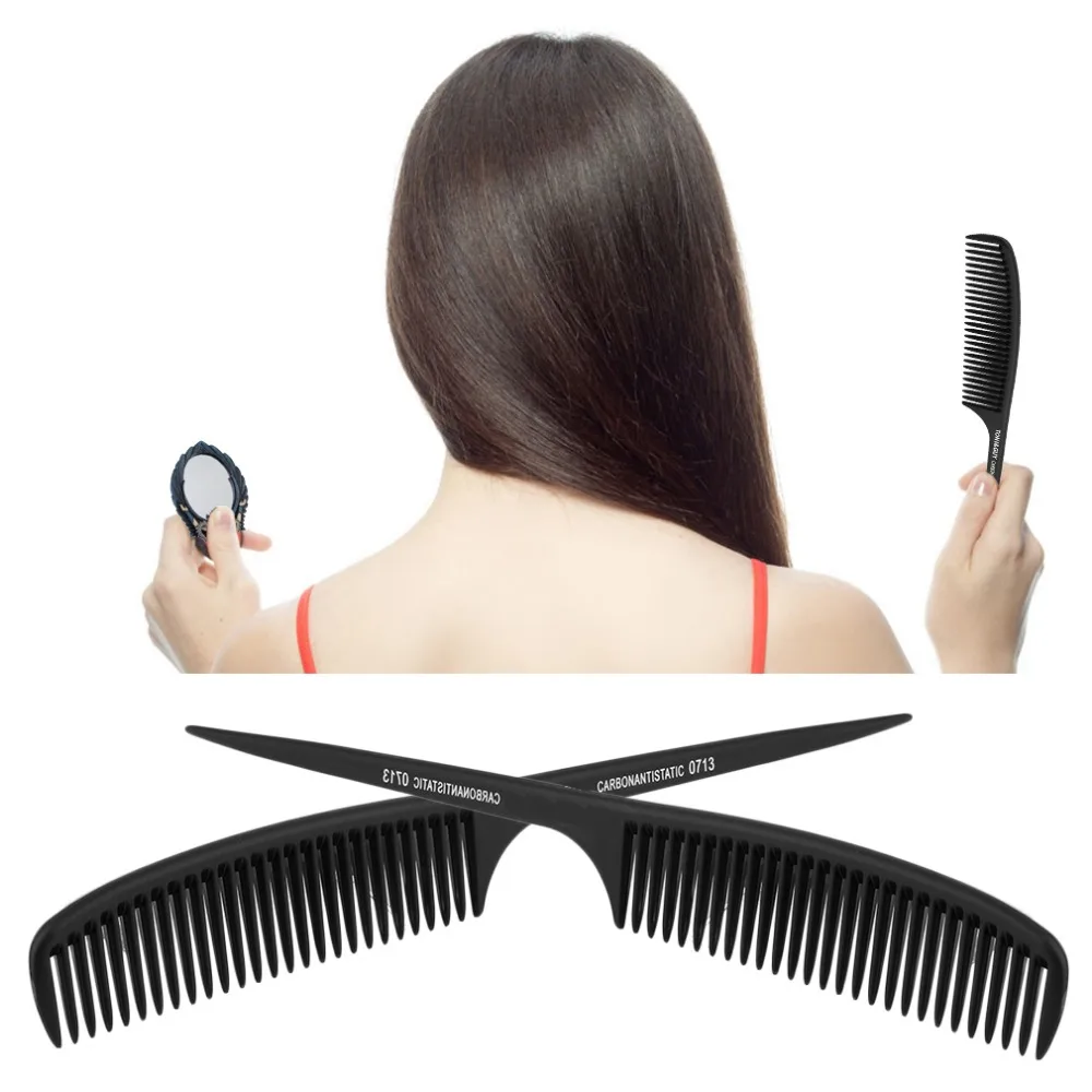 Fashion Beauty Plastic Professional Hairdressing Tail Comb Haircut Hairdressing Barber Comb Styling Tools