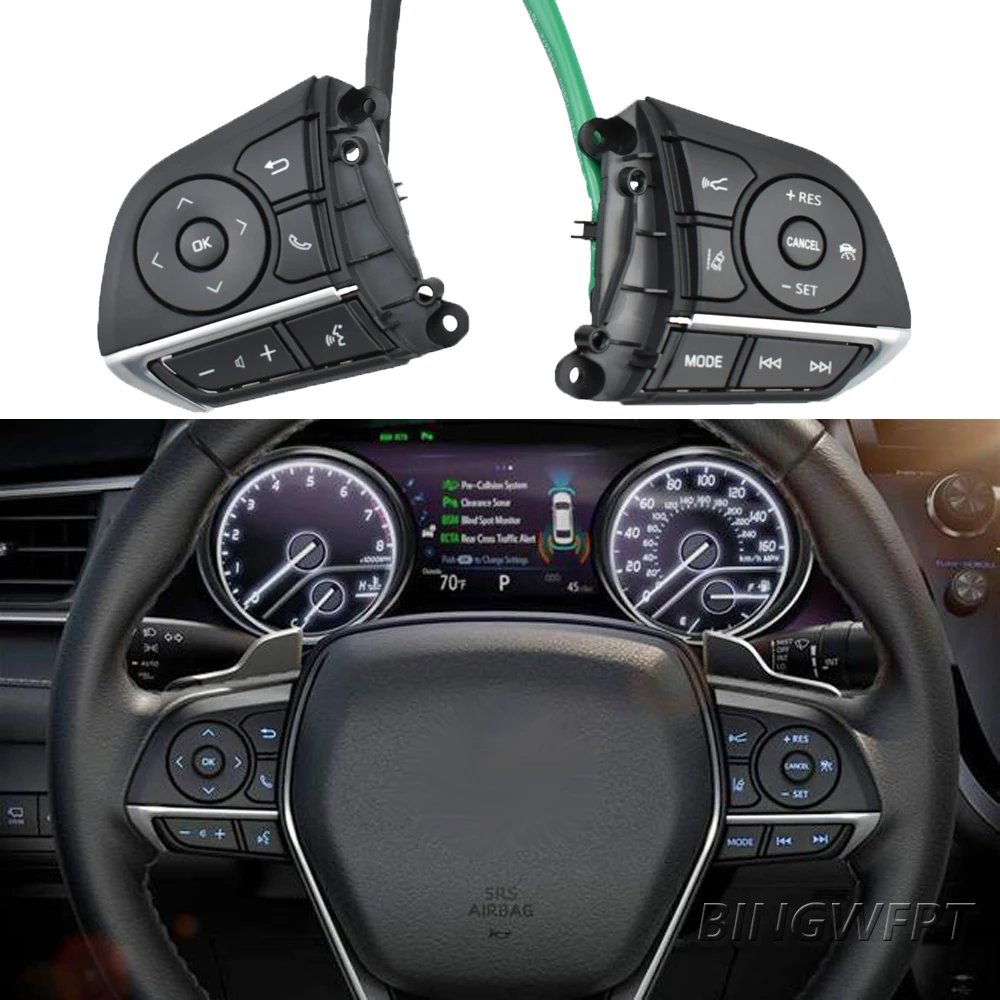 Multifunction Steering Wheel Buttons Cruise Control Button Fitfor