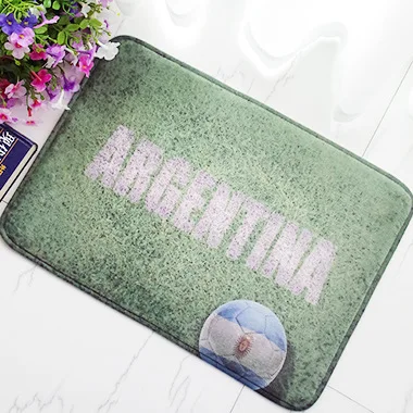 Zeegle напольный коврик, коврик с футбольным принтом, напольный коврик, фланелевый внутренний ковер, нескользящий кухонный коврик, Впитывающий Коврик для прихожей - Цвет: CPG