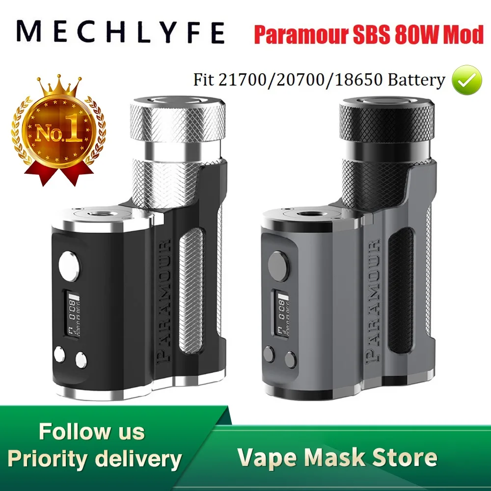 2021 новый оригинальный MECHLYFE параметр SBS 80 Вт мод подходит для батареи 21700/20700/18650