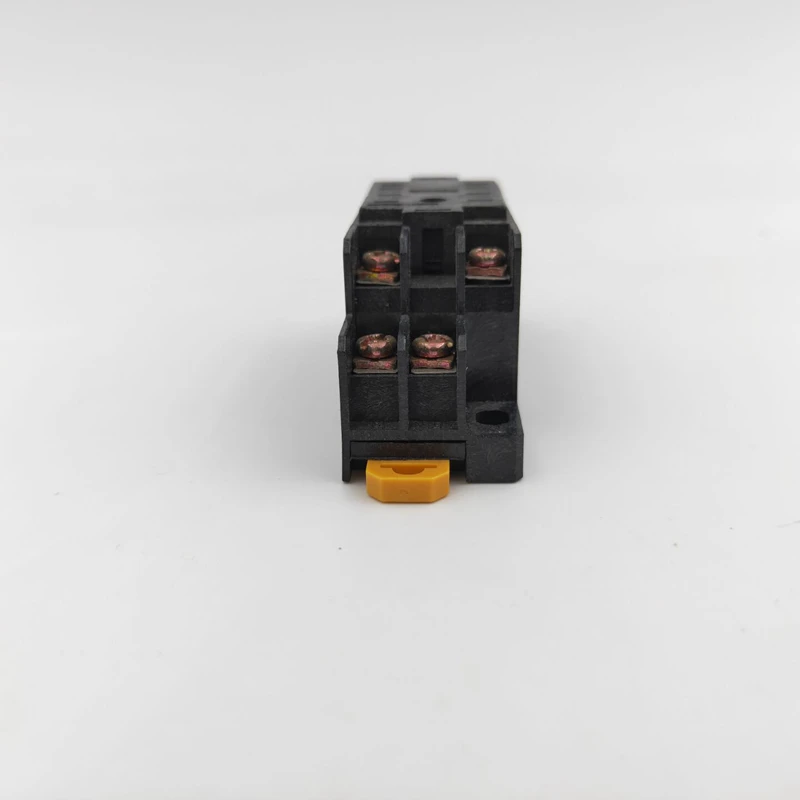 Монтажное реле на DIN рейку PF083A PYF08A разъем с 8 контактами|relay socket base|pin relaysdin rail mounted