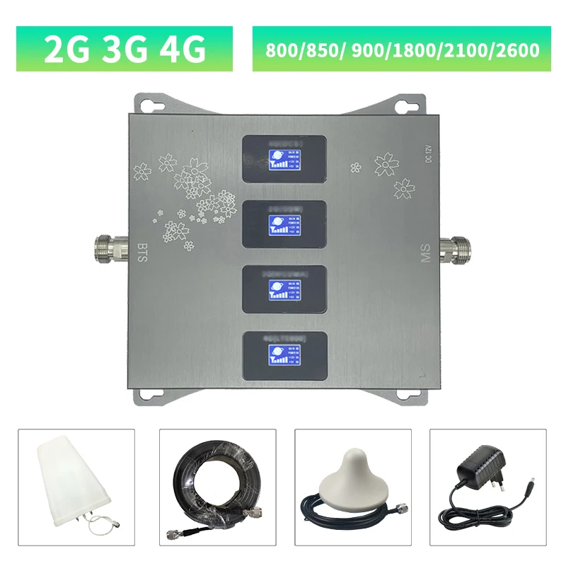 GSM Signal Booster  2G 3G 4G 800 850 900 1800 2100