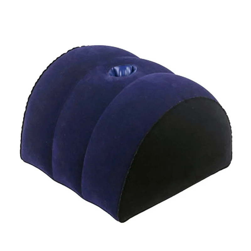 Multipurpose Half Moon Pillow Inflatable Pump Air Mount Coupe Sex Women G Spot Position Cushion Bedr