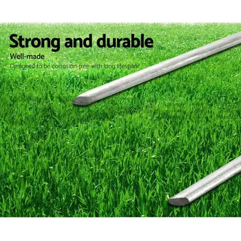 

50PCS Synthetic Artificial Grass Turf Pins U Fastening Lawn Tent Pegs Mat Landscaping Material Accessories