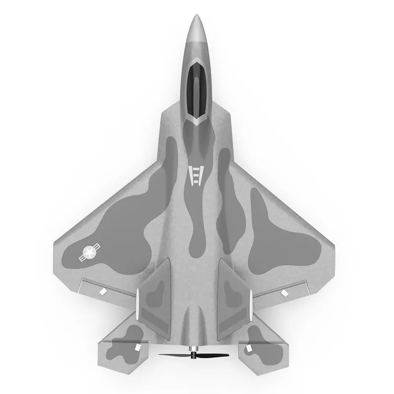 Eachine мини F22 Raptor EPP 260mm размах крыльев 2,4G 4CH 6-осевой RC самолет тренажер Warbird с неподвижным крылом RTF одним нажатием кнопки пилотажной