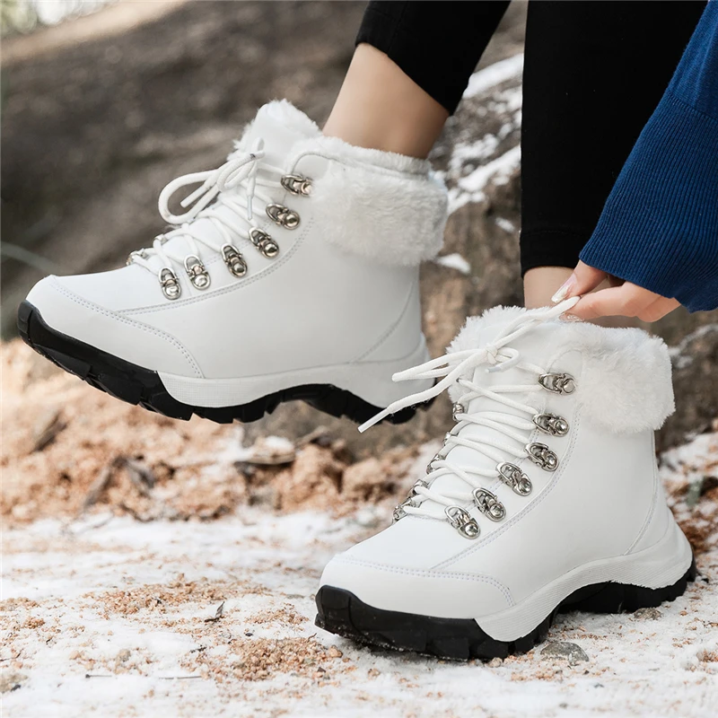 WWKK/женские ботинки; зимняя обувь; лыжные зимние ботинки; Лидер продаж; обувь на платформе; женская теплая обувь; botas mujer; ; белые ботинки