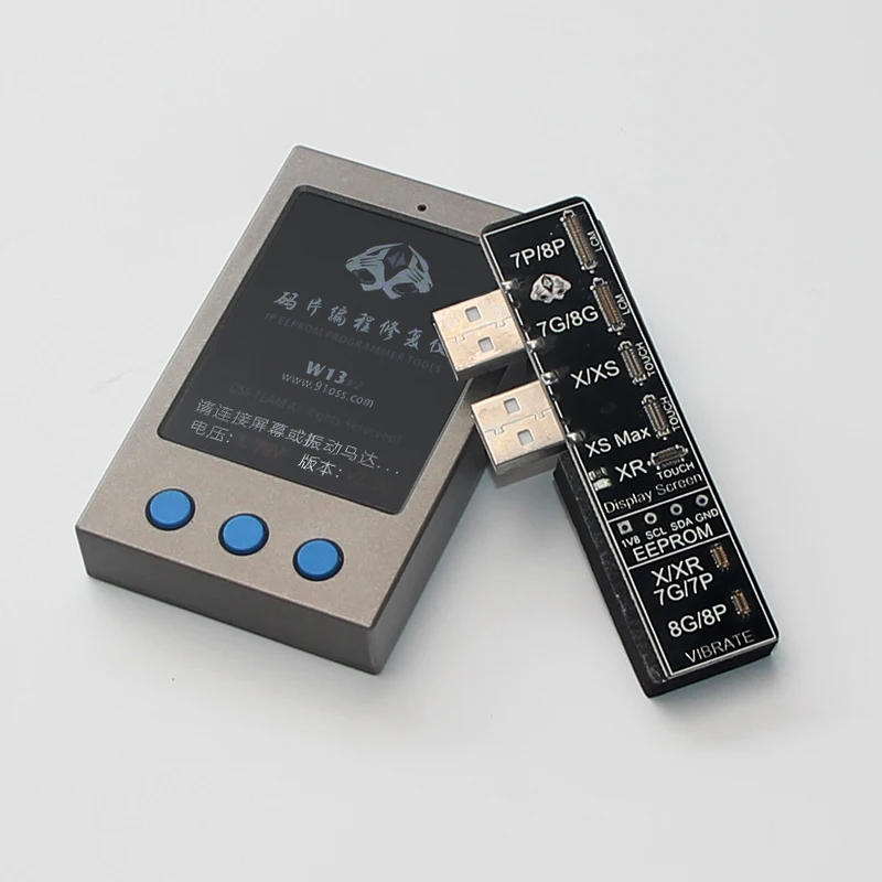 W13 lcd датчик окружающего света вибратор ремонт IP дисплей ПРОГРАММАТОРЫ eeeprom для iPhone 7-XS/XSMAX XR