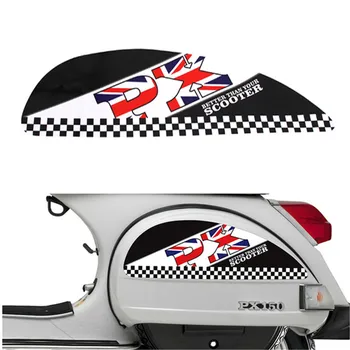 

Motorcycle Side Panel Stickers Case for Vespa PX T5 Scooter-5 PX150 PX200