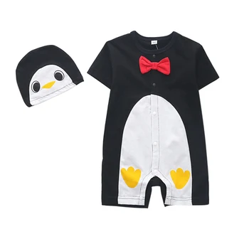 

Baby Summer Overall Cotton Romper Boy Girls Clothes Cartoon Short-sleeved Jumpsuit Outfits Set1