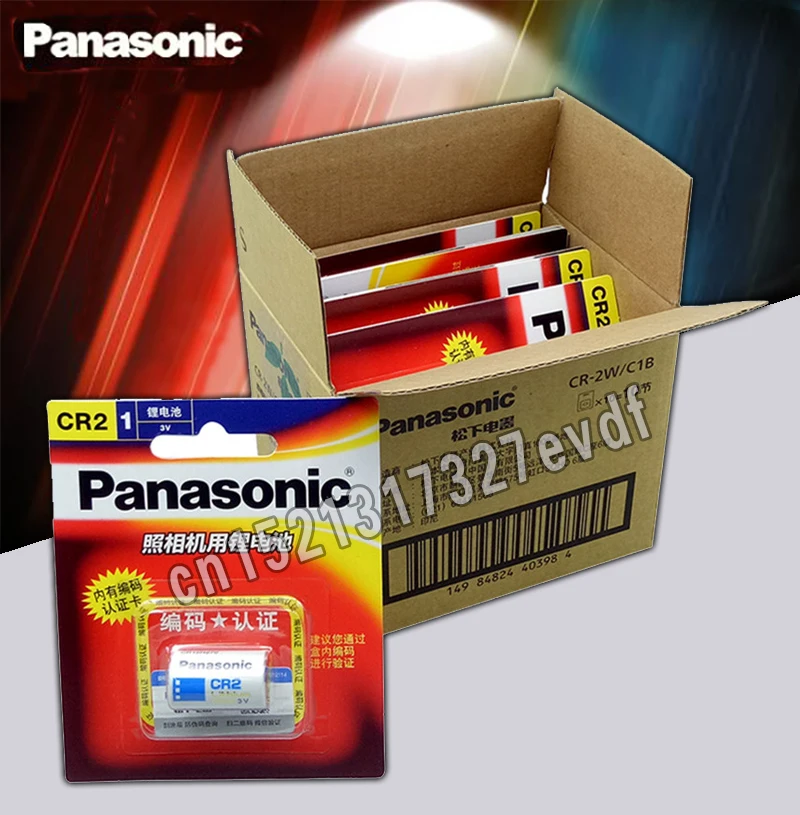 10 лампочек новый оригинальный Panasonic CR2 3V CR15H270 850 мАч литиевая батарея батарейки