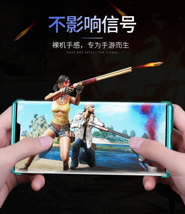 Металлическое стекло для huawei mate 30 Pro mate 20 pro Чехол с замком металлическая рамка противоударный защитный корпус HD закаленное стекло полное покрытие
