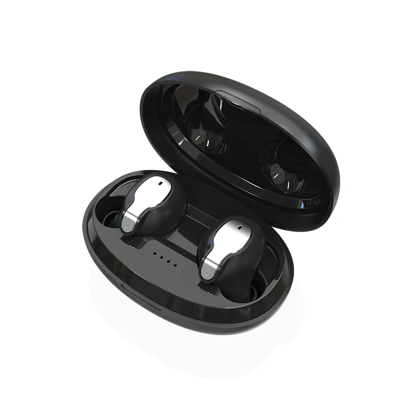 Black TWS Xy-5 Bluetooth 5,0 стереонаушники Беспроводные наушники с сенсорным управлением 3D стерео CVC шумоподавление гарнитура с микрофоном - Цвет: Black
