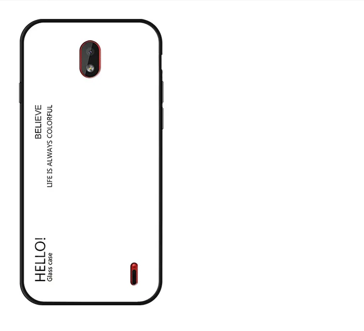Градиентное закаленное стекло для Nokia X6 8 Sirocco X7 7,1 Plus X71 3,1 Plus защитная задняя крышка оболочка для Nokia 9 4,2