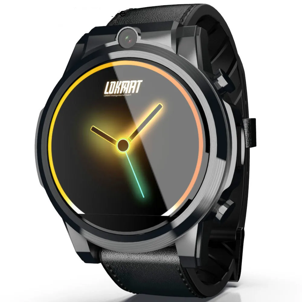 Мужские Смарт-часы 4G Android 7 1 MTK6739 3 ГБ + 32 AMOLED экран аккумулятор 610 мАч GPS для ios |