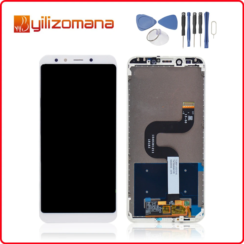 

Original For XIAOMI Mi A2 LCD DisplayTouch Screen Digitizer Assembly For XIAOMI Mi A2 Display Mi 6x Display Frame Replacement