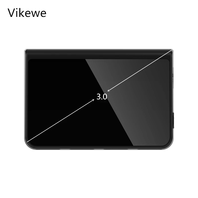 Vikewe Dash Cam мини Автомобильный видеорегистратор Full HD 1080P " сенсорный экран ips с gps треком g-сенсор регистратор с ночным видением рекордер камера