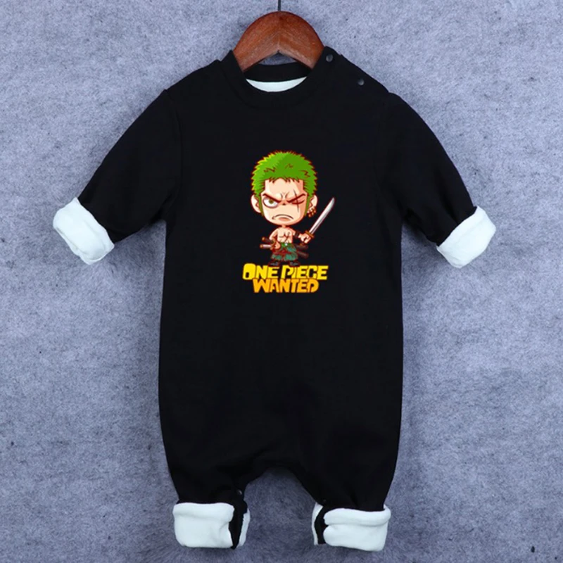 g Цельный зимний утепленный комбинезон Luffy Ace Zoro Chopper; хлопковый костюм для маленьких мальчиков и девочек; комбинезоны; теплая одежда; SA2185 - Цвет: g