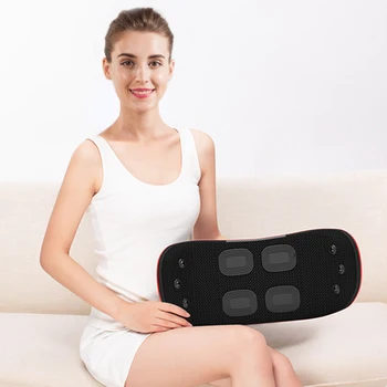 

Electric Lumbar Traction Device Waist Back Massager Heating Vibration Spine Support Waist Relief Pain Body Massage Decompression