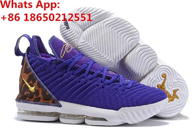 LeBron 16 16s XVI GS James Баскетбольная обувь, кроссовки, серый король, я обещала Oreo Thru MVP, мужские кроссовки - Цвет: COLOR (6)