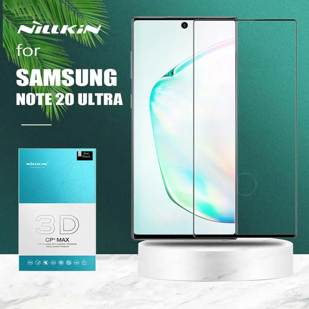 for Samsung Galaxy Note 20 Ultra Nillkin CP+ Max Full Cover 3D Tempered Glass Screen Protector for Samsung Note 20 Ultra Glass