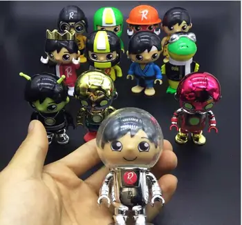 

80mm 10pcs/lot random send Ryan world action figure best kids toys for boys