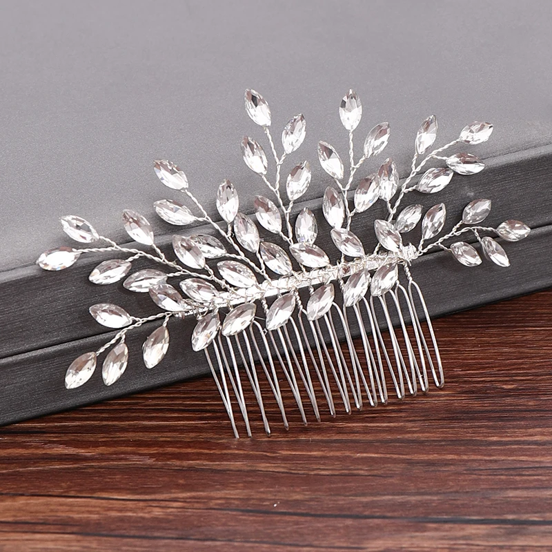 Wedding Hair Combs Bridal Hair Accessories For Women Hair Jewelry Silver Color Pearl Rhinestone Head Jewelry Women Accessories 2 Wedding Hair Combs Bridal Hair Accessories For Women Hair Jewelry Silver Color Pearl Rhinestone Head Jewelry Women Accessories 2