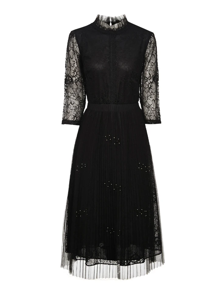 Vero Moda женские 3D кружева 3/4 рукавами Вечерние платья | 319361503