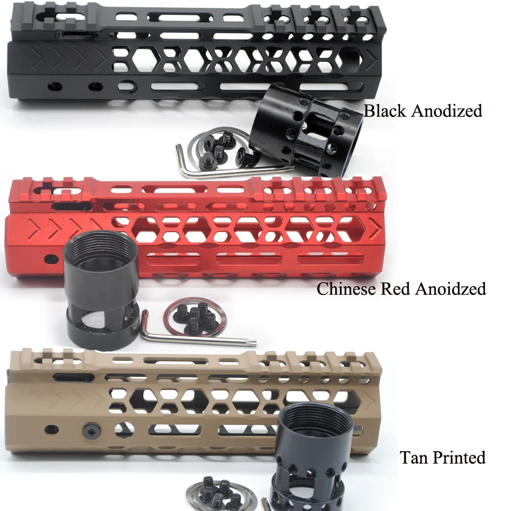 Aplus уникальный дизайн Сверхлегкий 7 дюймов M Lok Handguard Rail Free Float Picatinny Mount System Fit .223/5.56/AR