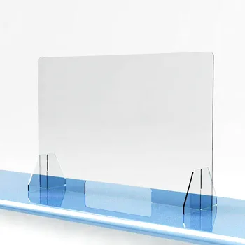 

Acrylic Sneeze Guard Shield Protection Safe Counter Top For Restaurant Grocery Stores Salons Retailers Health Manage 40x30cm z2