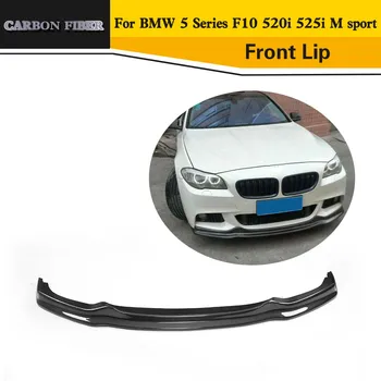 

Carbon Fiber Front lip spoiler For BMW 5 Series F10 520i 525i M sport Bumper 2011-2015