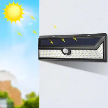 

Motion Sensor Night Solar Lights LED Garden Solar Lamps Waterproof Path Lighting Torch Outdoor Spotlight Decorative