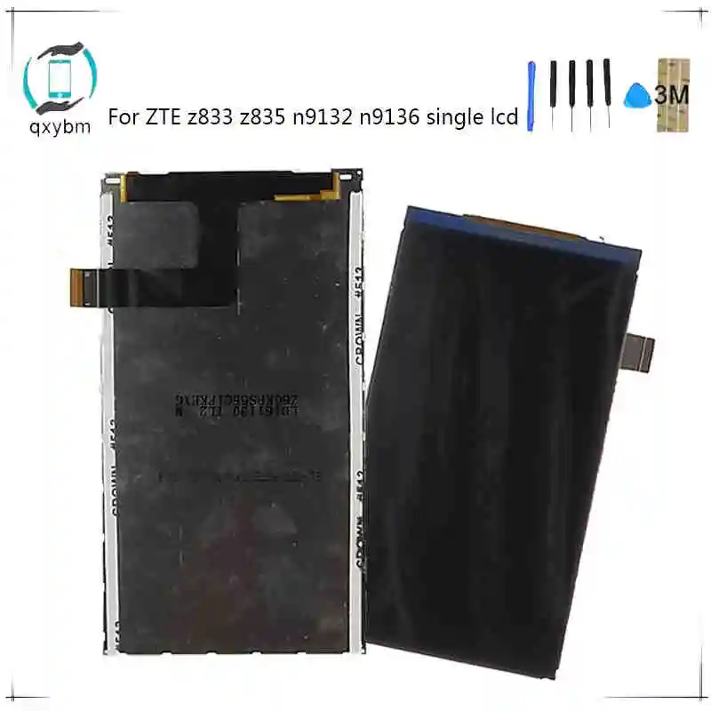 Работает для zte Z833 Z835 N9132 N9136 ЖК-дисплей с сенсорным экраном дигитайзер полная сборка протестированный ЖК-дисплей с инструментами 5,0 дюйма
