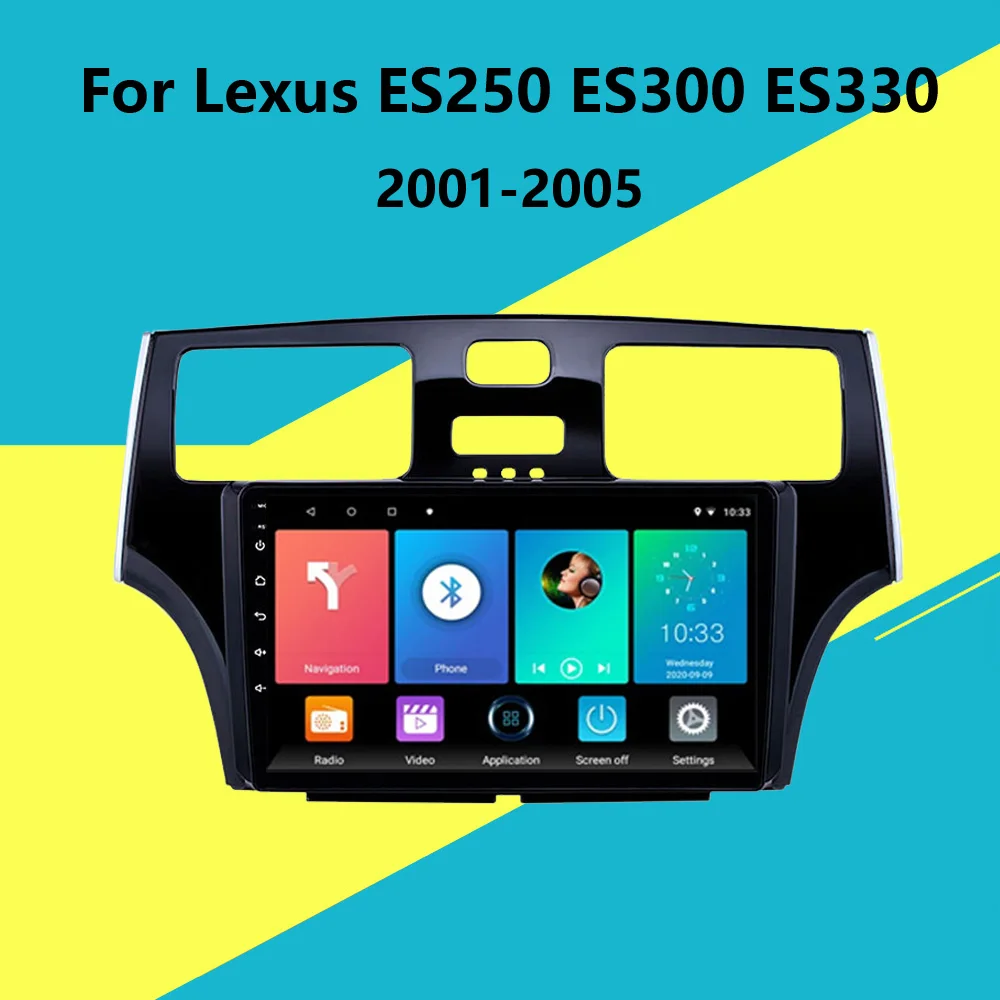 9 inch Android 8.1 2 Din Car Multimedia Stereo Player For Lexus ES250 ES300 ES330 2001 2002 2003 2004 2005 | Автомобили и