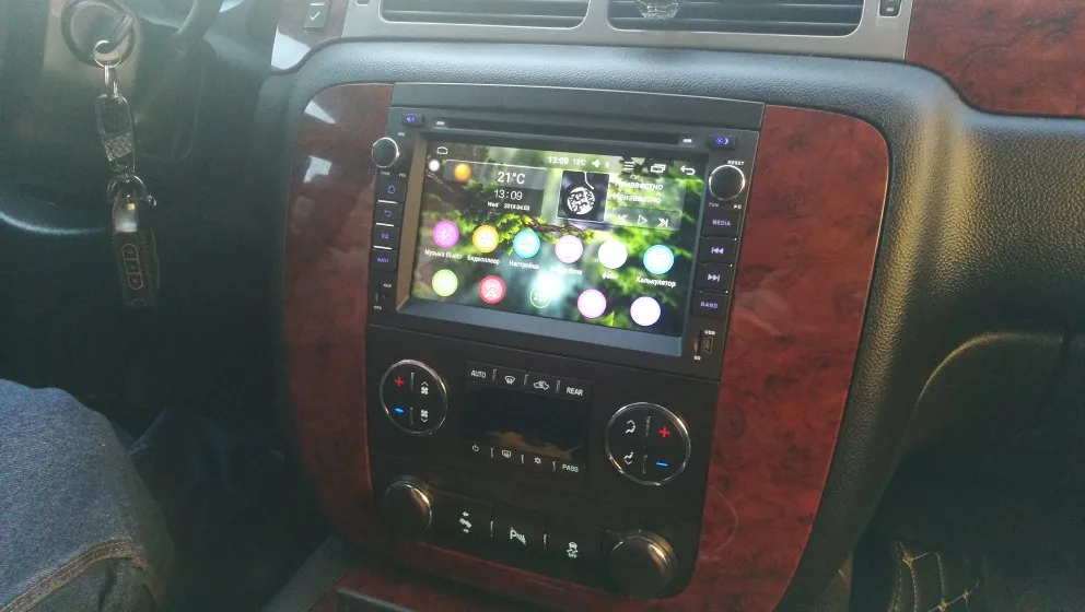 Best Android 9.0 PX5 4+64GB car DVD player Built-in DSP Car multimedia Radio For GMC Yukon Tahoe 2007-2012 GPS Navigation 6