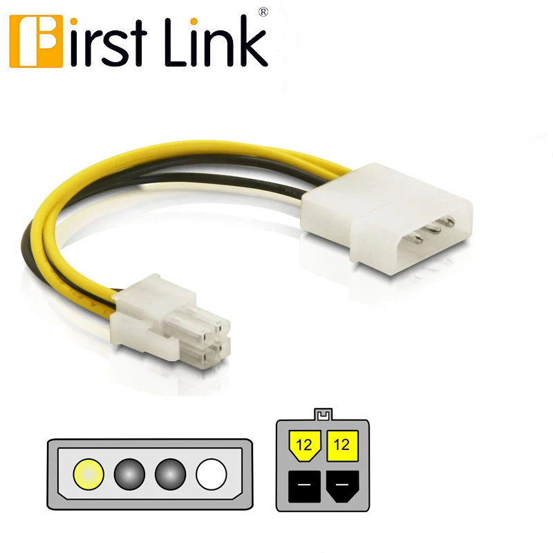 

First link 4 Pin to 4 Pin Power Adapter for EPS 8pin CPU, 4 Pin to 8 Pin Power Extension Cable ATX 12V 4 Pin PSU Motherboard