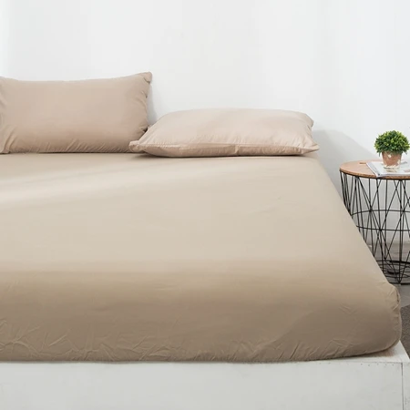 Fitted Sheet14 Простыня для домашнего использования в отеле, матрас, покрытие, однотонное постельное белье, постельное белье, простыни с эластичным ремешком, полный Королевский размер, простыня - Цвет: Fitted Sheet14
