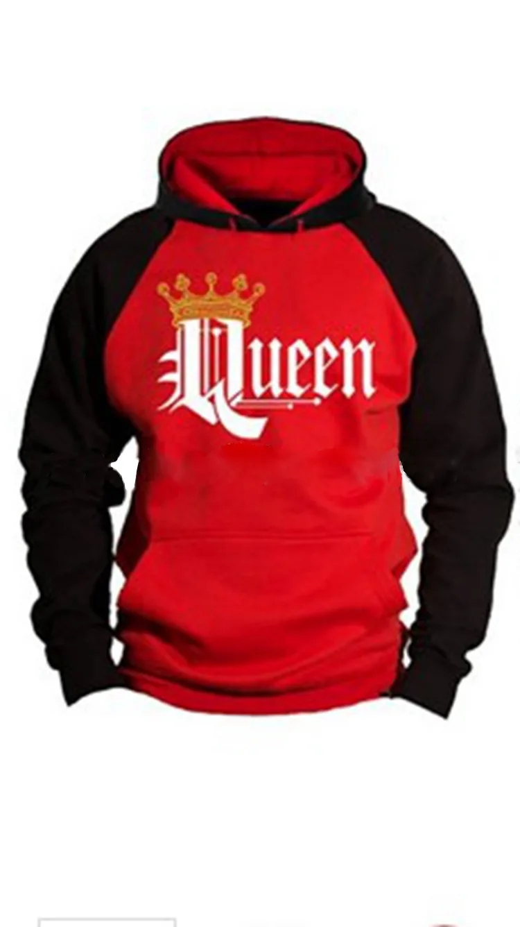 Толстовка с капюшоном и принтом Wish hot style queen King