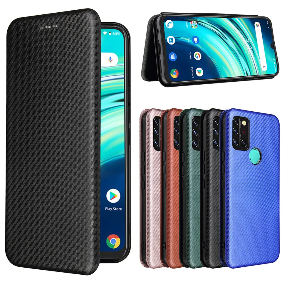 Umidigi S5 Pro Coque, étui portefeuille en cuir Oxford avec coque arrière  en TPU souple, étui à rabat magnétique pour Umidigi S5 Pro